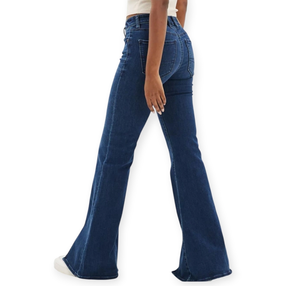 American Eagle Next Level Festival Flare Lainey Wilson Women's Jean Size 4 Weste